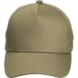 Owethu 5 Panel Peak Cap Khaki Front